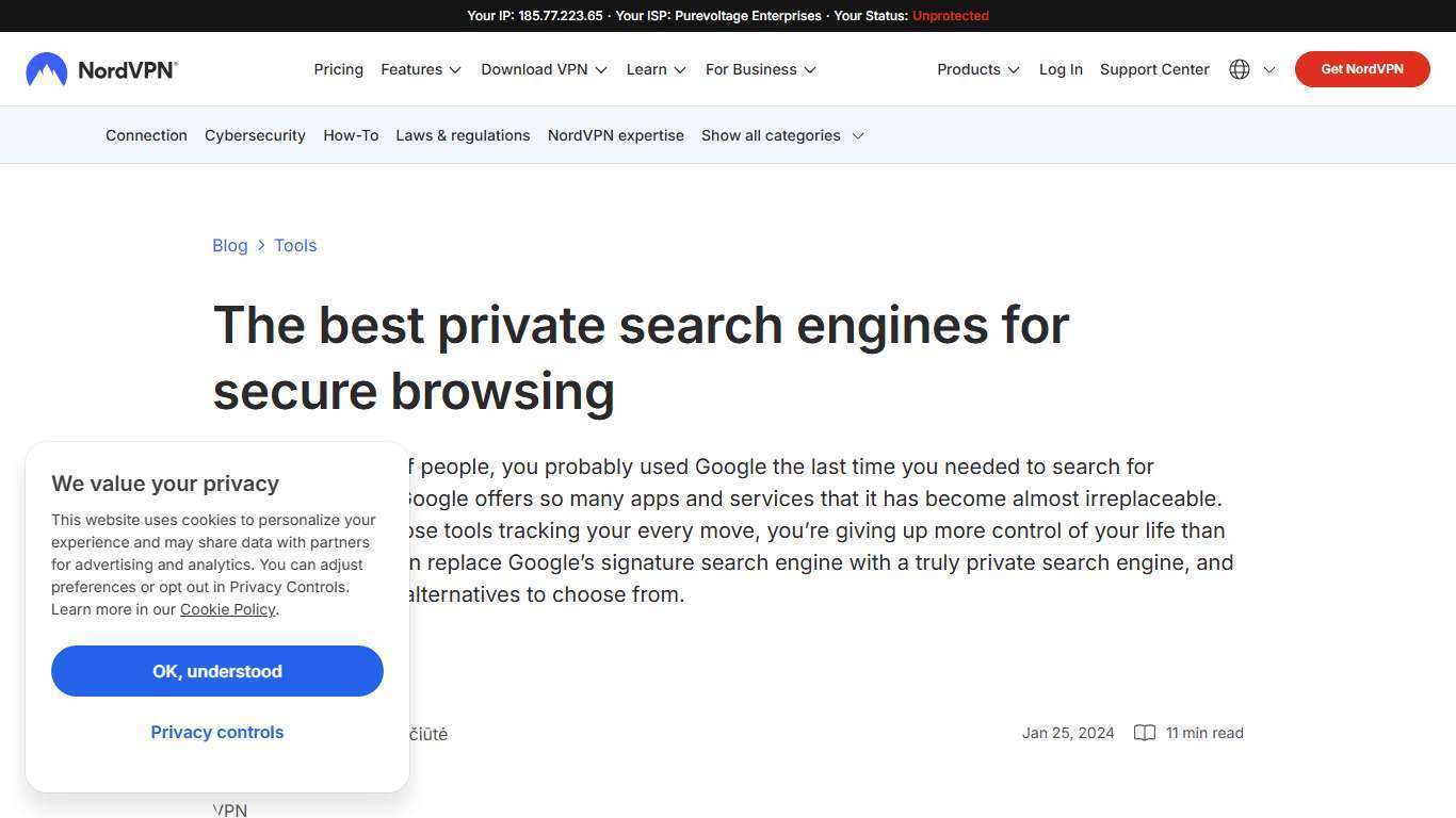 Best 11 Private Search Engines in 2026 | NordVPN